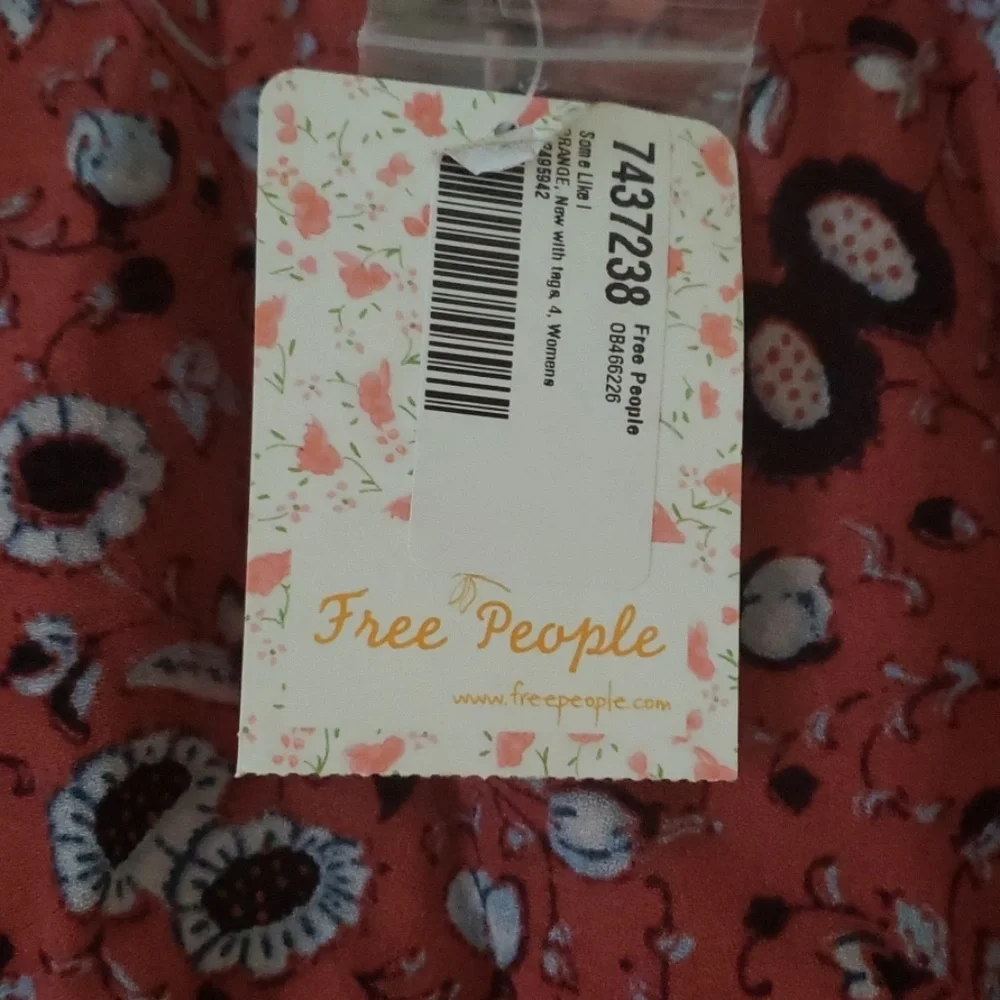 NWOT Free People Some Like it Hot deep V mauve jumpsuit size 4 - Picture 4 of 4